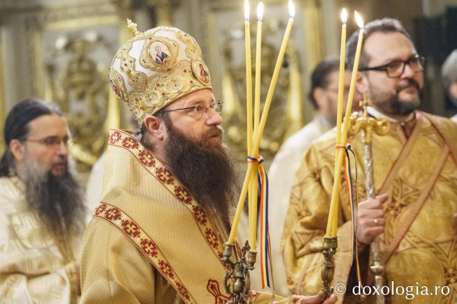 Preasfințitul Părinte Nectarie a slujit la Catedrala Mitropolitană din Iași / Foto: Mihail Vrăjitoru